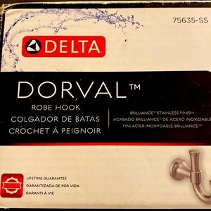 Delta 75635-SS Dorval Double Robe Hook